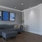 Ekena Millwork Extra Small Brownsville Fretwork Wall Panels in Architectural PVC, 7 3/8"W x 7 3/8"H x 3/8"T WALP08X08BNE - alternate 3